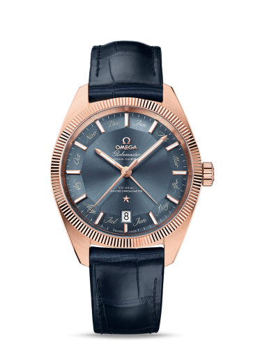 Omega Globemaster Annual Calendar Sedna Gold / Grey
